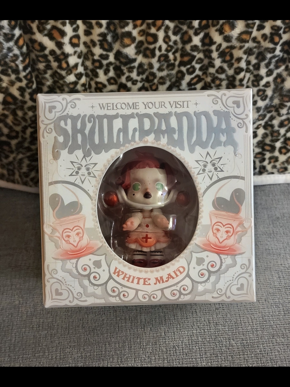 POP MART Skullpanda White Maid Vinyl Figure